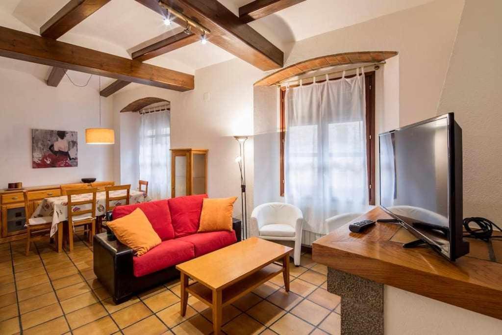 Apartamento Francesc Samso Girona Bagian luar foto