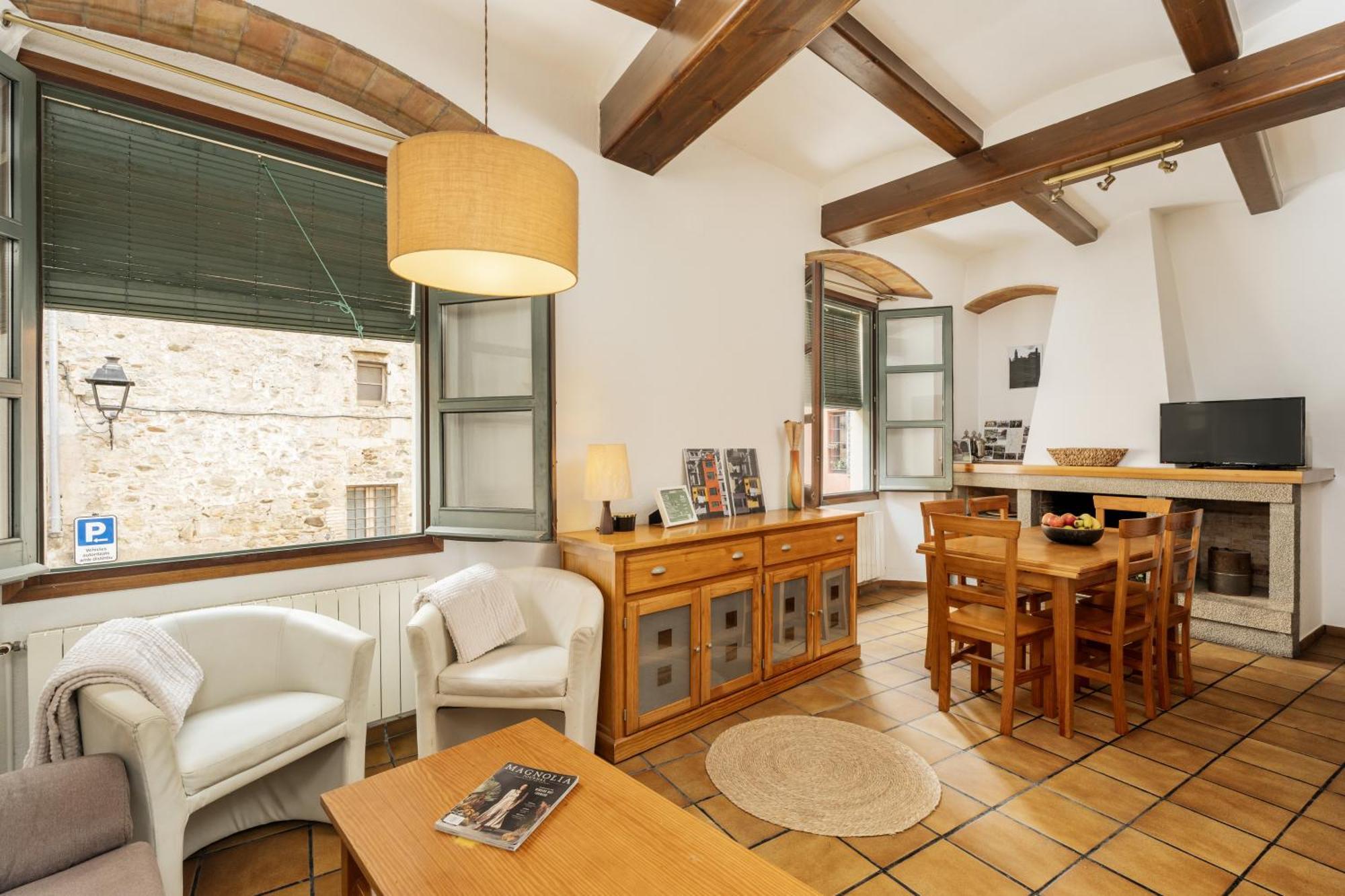Apartamento Francesc Samso Girona Bagian luar foto