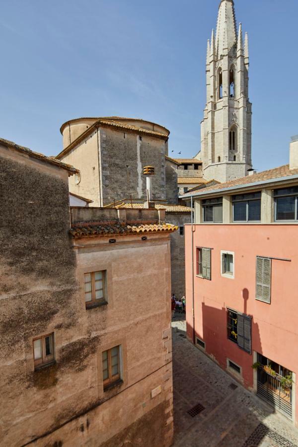 Apartamento Francesc Samso Girona Bagian luar foto