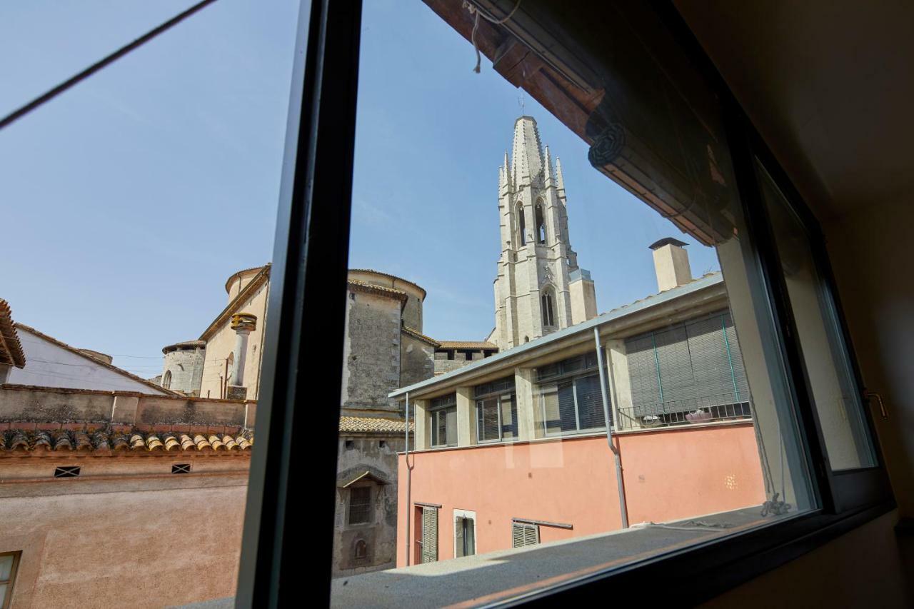 Apartamento Francesc Samso Girona Bagian luar foto
