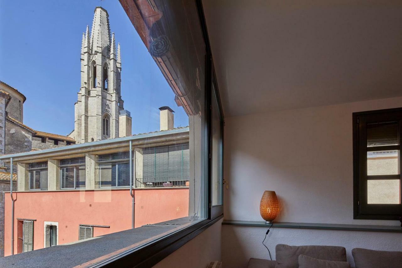 Apartamento Francesc Samso Girona Bagian luar foto