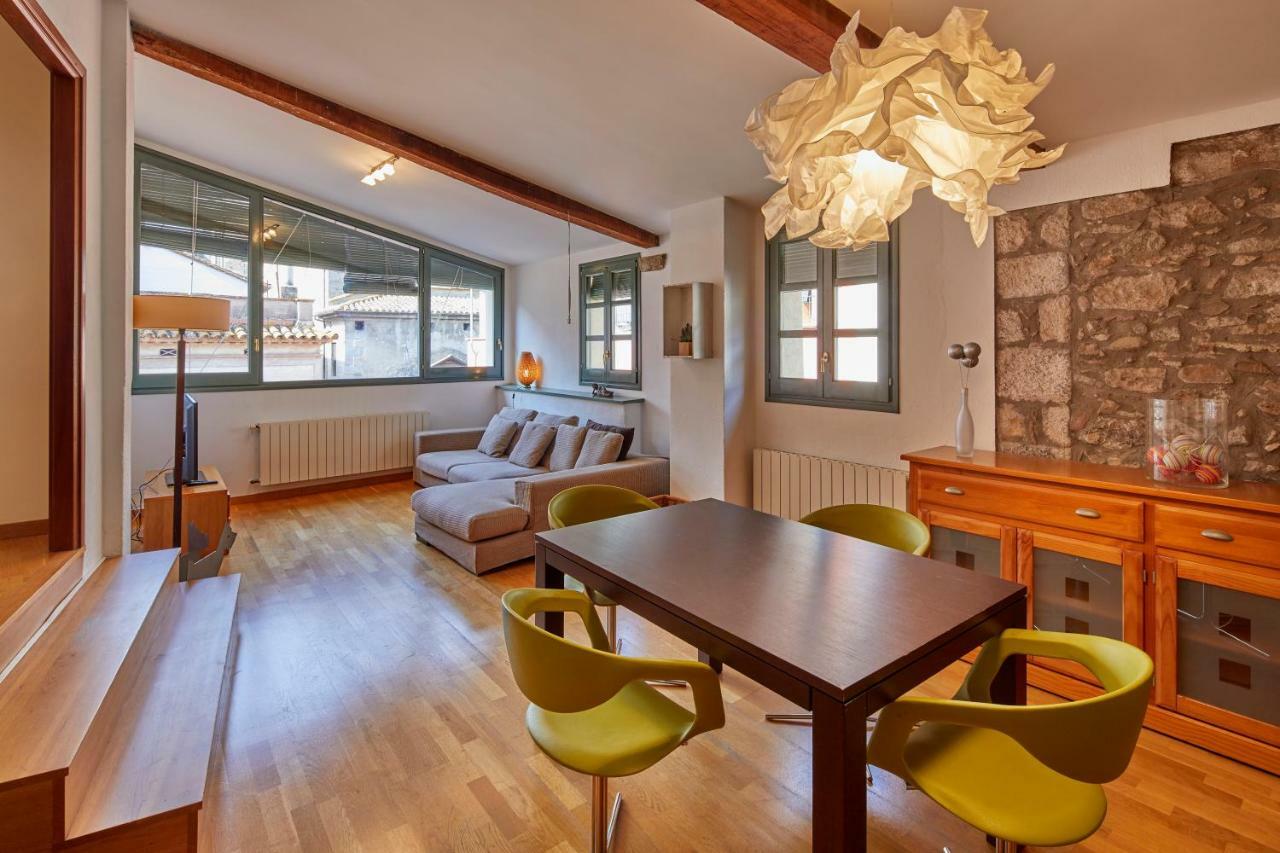 Apartamento Francesc Samso Girona Apartment Bagian luar foto