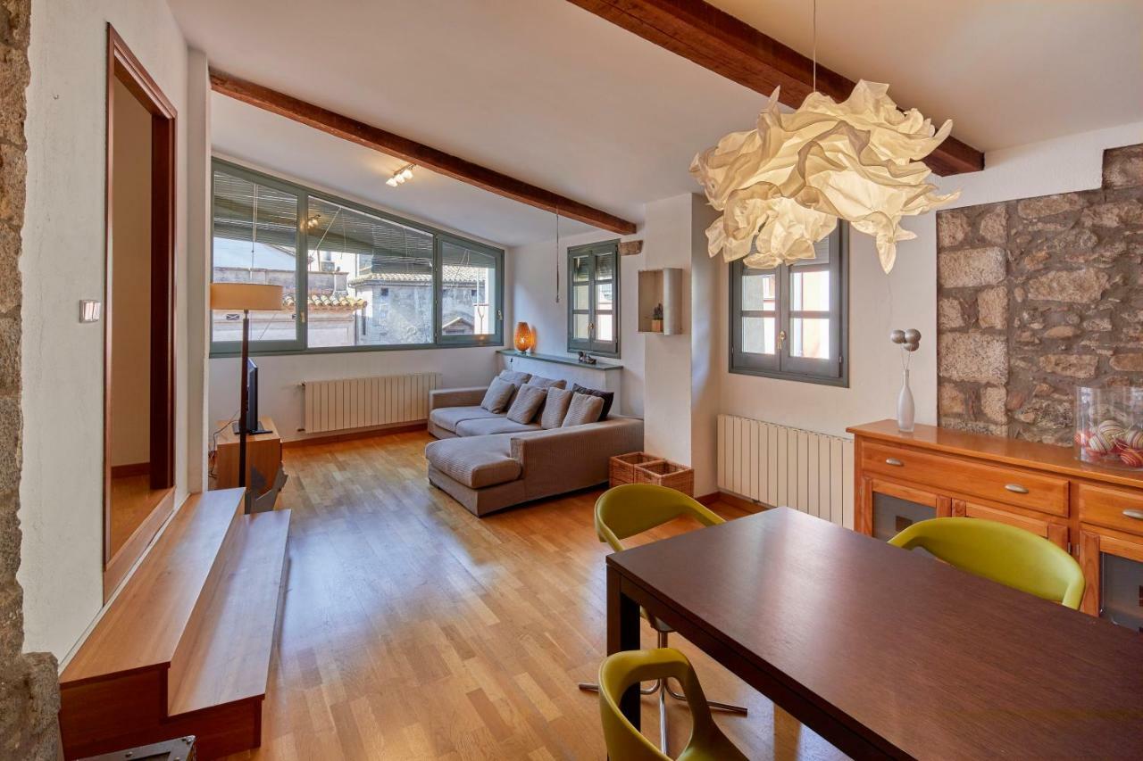 Apartamento Francesc Samso Girona Bagian luar foto