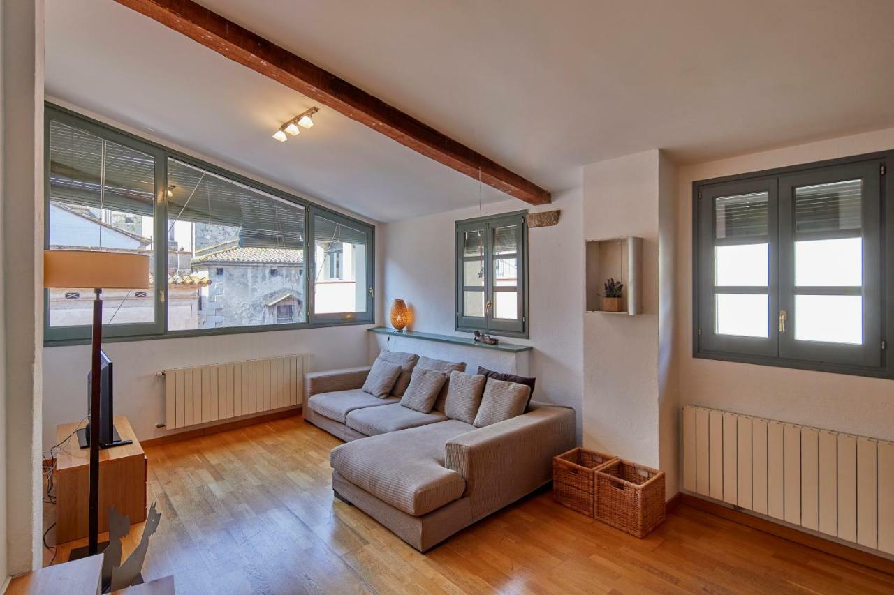 Apartamento Francesc Samso Girona Apartment Bagian luar foto